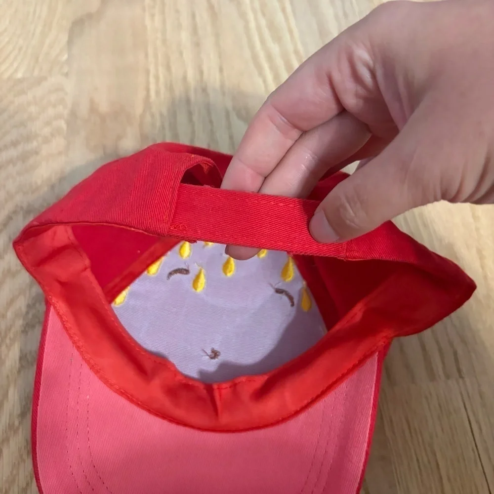 Shopkins Strawberry Kiss Kid's Girl's One Size Adjustable Hat / Cap